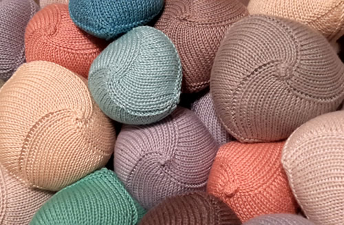 knitted knockers