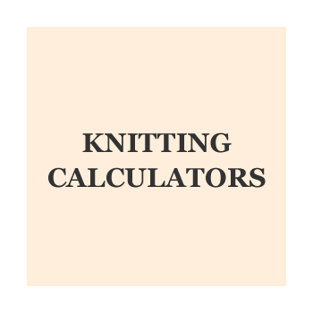 Knitting Calculator